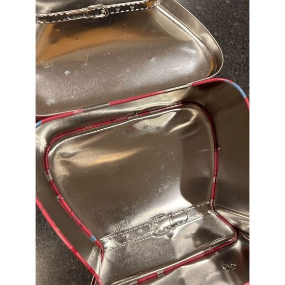 Vintage 2003 Pepa Pig mini Tin Box w/Handle Purse - Picture 8 of 12